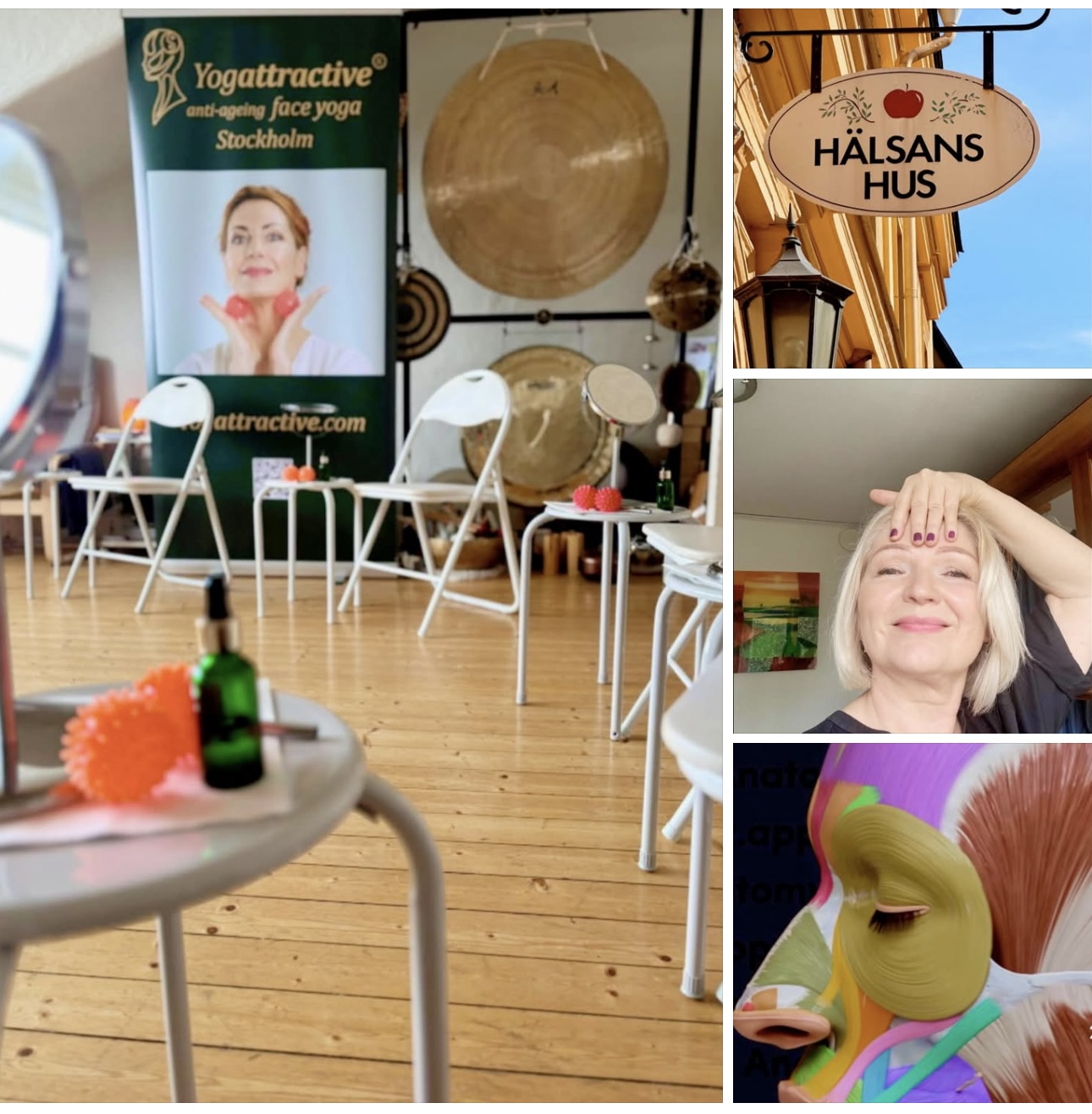 FaceYoga hos Phoenix Academy i Hälsans Hus Stockholm